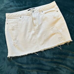 Aeropostale Perfectly White Mini Skirt